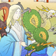 Illustration for article titled Artist brilliantly reimagines Game of Thrones as classic Japanese art